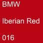 Preview: BMW, Iberian Red, 016.